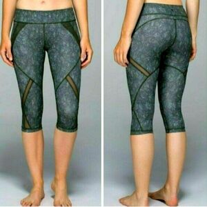 Lululemon Cool to Street Crop Leggings Sz 4